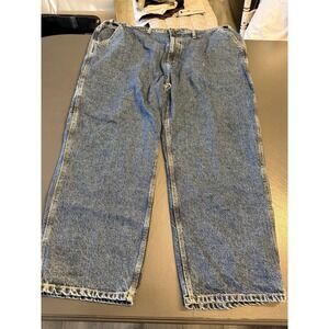 RK Brand Jeans Mens 50x30 Blue Denim Casual